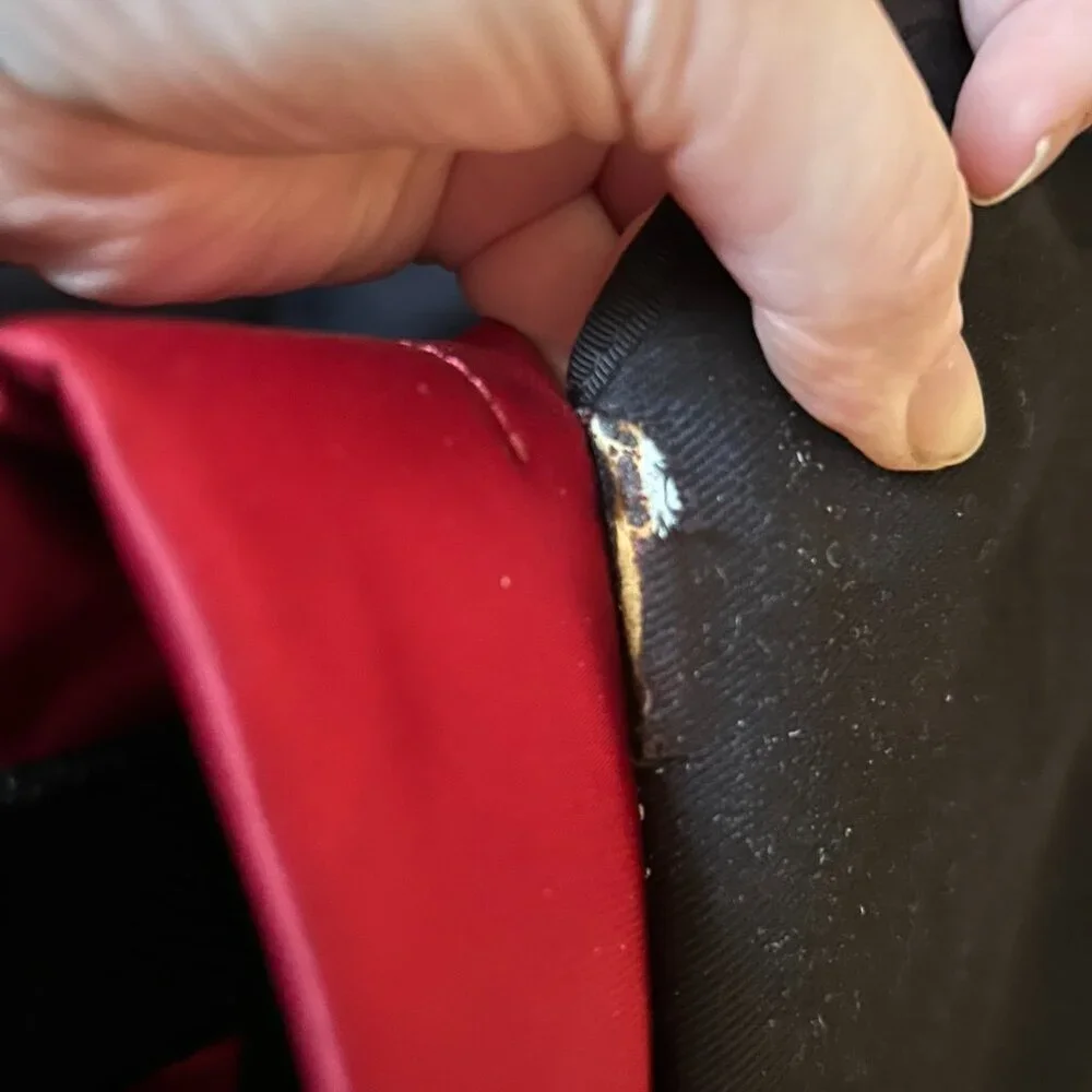 EUC Kate Spade New York Red Nylon Large Messenger Laptop Baby Bag